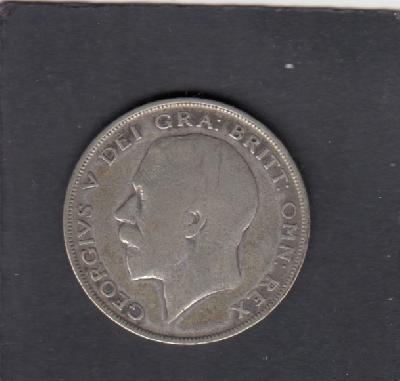 Beschrijving: 1/2 Crown  GEORGIUS V